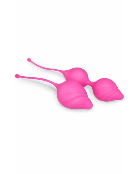 Набір вагінальних кульок Kegel Pink Set колір рожевий Набір вагінальних кульок Kegel Pink Set колір рожевий