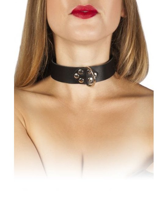 Нашийник Leather Collar, Black Нашийник Leather Collar, Black