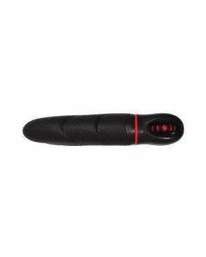 Вібратор з оригінальним дизайном та ребристою поверхнею AMOR BIG VIBRATOR ANGELUS Black (Додаток НЕ Функціонує!)