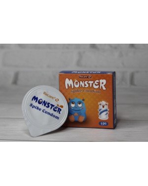 Презерватив Recare MONSTER Red+Blue Zib (1шт)