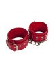 Окови Leather Restraints Leg Cuffs, Red Окови Leather Restraints Leg Cuffs, Red
