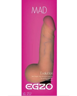 Вібратор EGZO Ciberskin V006 (19 см х 4,5 см)