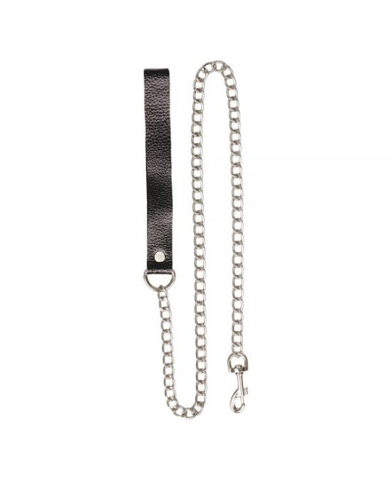 Повідець Leather Leash, Black Повідець Leather Leash, Black