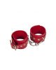 Наручники Leather Restraints Hand Cuffs, Red