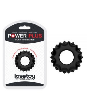 Ерекційне кільце POWER PLUS Cockring, Black