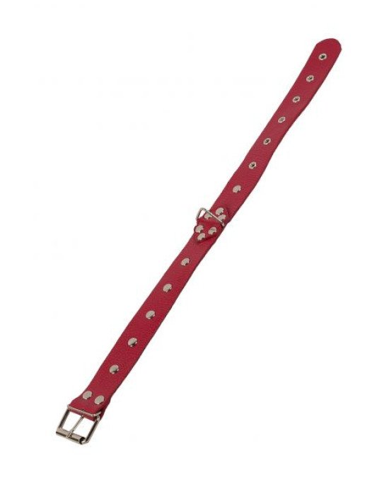 Нашийник Leather Restraints Collar, Red Нашийник Leather Restraints Collar, Red