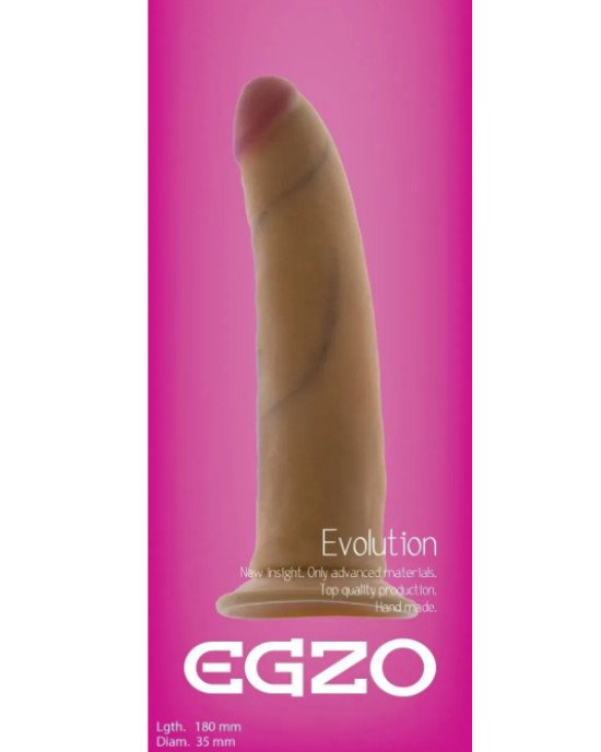 Фалоімітатор EGZO Ciberskin D001 (18 см х 3,5 см) Фалоімітатор EGZO Ciberskin D001 (18 см х 3,5 см)