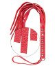 Флогер S&M Fancy Leather Flower, Red Флогер S&M Fancy Leather Flower, Red