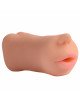 Двосторонній мастурбатор Вагіна-Анус-Рот Real Sex Doll без вібрації Двосторонній мастурбатор Вагіна-Анус-Рот Real Sex Doll без вібрації