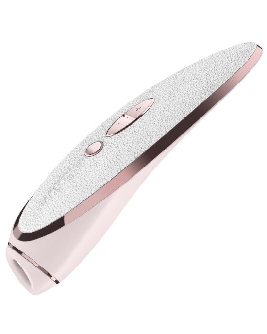 Вакуумний кліторальний стимулятор Satisfyer Luxury Pret-a-Porter 10 реж. вібрації та 11 реж. ваккума