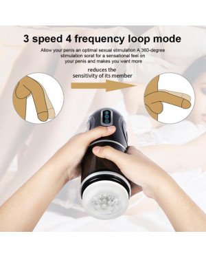 Автоматичний 3D мастурбатор Gia Thrusting Cup-Hand Free Автоматичний 3D мастурбатор Gia Thrusting Cup-Hand Free