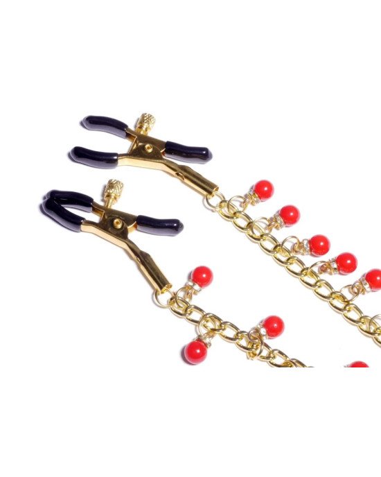 Затискачі для сосків Fetish Boss Series - №15 Exclusive Nipple Clamps Затискачі для сосків Fetish Boss Series - №15 Exclusive Nipple Clamps