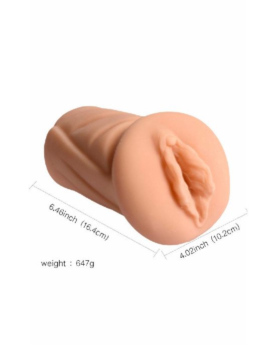 Мастурбатор - Olive Pussy Stroker колір тілесний