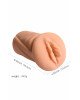 Мастурбатор - Olive Pussy Stroker колір тілесний