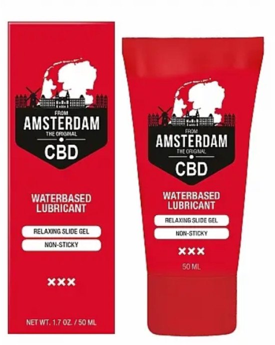 Вагінальний лубрикант Original CBD from Amsterdam - Waterbased Lubricant, 50 ml Вагінальний лубрикант Original CBD from Amsterdam - Waterbased Lubricant, 50 ml